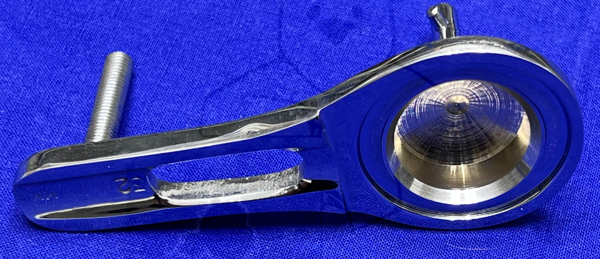Gomco-Clamp, Ansicht von unten ohne Arm